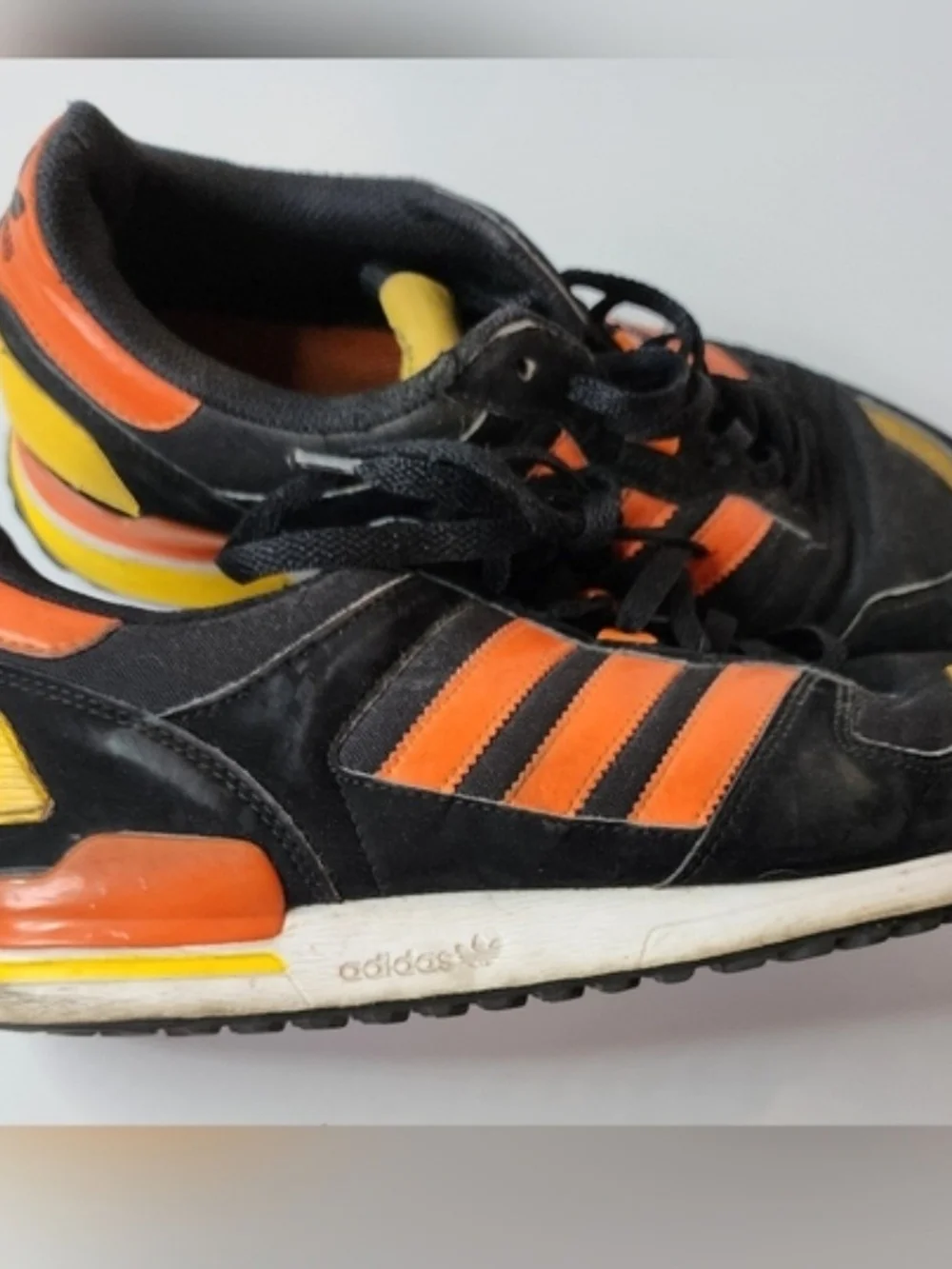 Adidas Originals 700 Men's Sneakers Black & Orange US 9.5